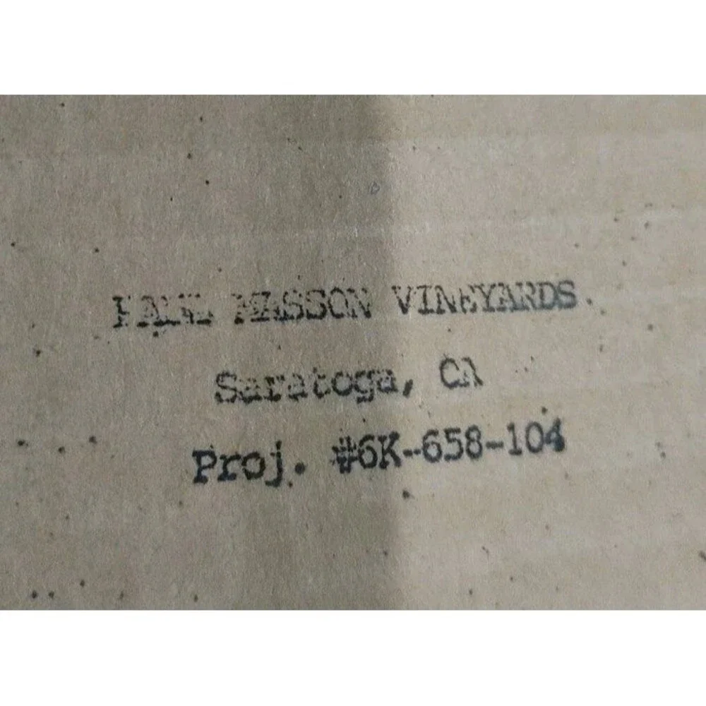 Paul masson vintage paul